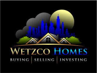 Wetzco Homes logo design by cintoko
