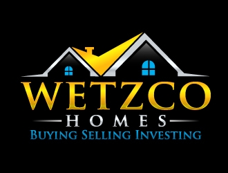 Wetzco Homes logo design by 35mm