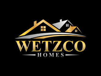 Wetzco Homes logo design by ubai popi
