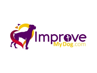 Improve My Dog . com logo design by dasigns
