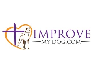 Improve My Dog . com logo design by shere