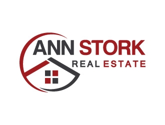 Ann Stork Real Estate  (would like to incorporate tag line..... Welcome Home! logo design by Boomstudioz