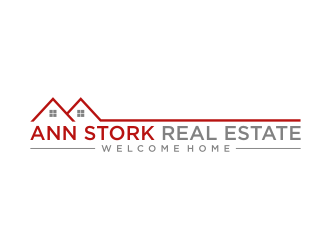 Ann Stork Real Estate  (would like to incorporate tag line..... Welcome Home! logo design by nurul_rizkon