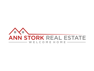 Ann Stork Real Estate  (would like to incorporate tag line..... Welcome Home! logo design by nurul_rizkon