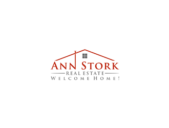 Ann Stork Real Estate  (would like to incorporate tag line..... Welcome Home! logo design by johana