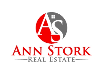 Ann Stork Real Estate  (would like to incorporate tag line..... Welcome Home! logo design by 35mm