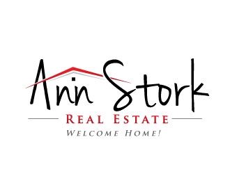 Ann Stork Real Estate  (would like to incorporate tag line..... Welcome Home! logo design by REDCROW