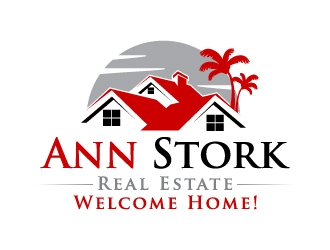 Ann Stork Real Estate  (would like to incorporate tag line..... Welcome Home! logo design by J0s3Ph