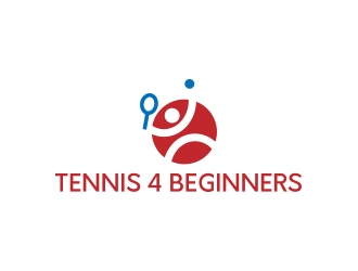Tennis 4 Beginners logo design by emyjeckson