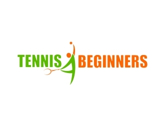 Tennis 4 Beginners logo design by b3no