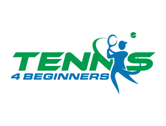 Tennis 4 Beginners logo design by THOR_