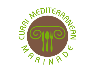Curri Mediterranean Marinade logo design by Torzo