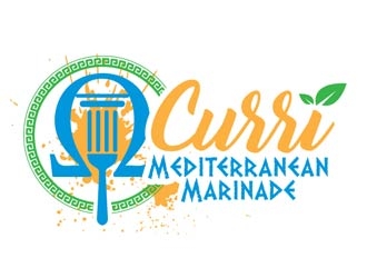 Curri Mediterranean Marinade logo design by shere