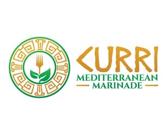 Curri Mediterranean Marinade logo design by shere