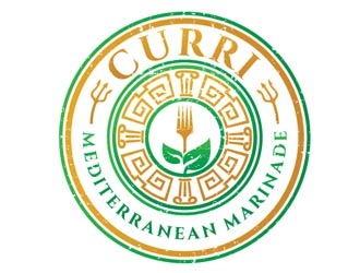 Curri Mediterranean Marinade logo design by shere