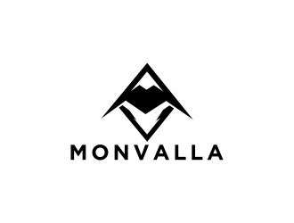 Monvalla logo design by haidar