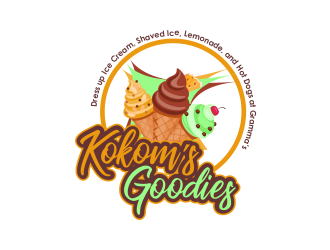Kokoms Goodies logo design by ROSHTEIN