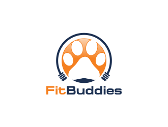 FitBuddies logo design by kopipanas