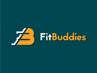 FitBuddies logo design by alxmihalcea