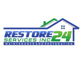 Restore 24 services inc maintenance and restoration  logo design by kopipanas