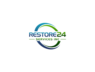 Restore 24 services inc maintenance and restoration  logo design by ndaru