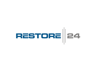 Restore 24 services inc maintenance and restoration  logo design by vostre