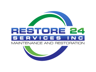 Restore 24 services inc maintenance and restoration  logo design by Art_Chaza