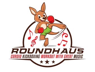 RoundHaus logo design by shere