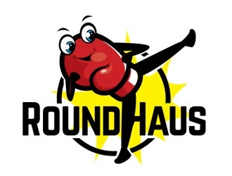 RoundHaus logo design by shere