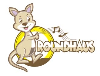 RoundHaus logo design by shere