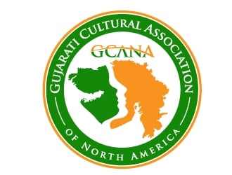 Gujarati Cultural Association of North America logo design by jaize