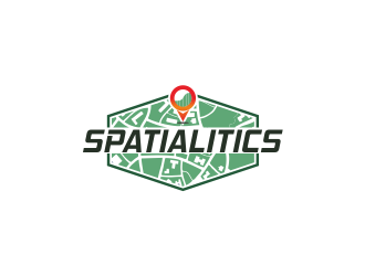 Spatialitics logo design by mkriziq
