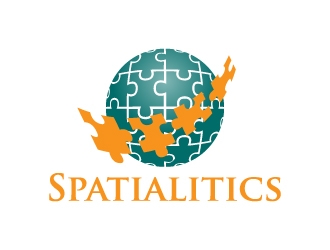 Spatialitics logo design by karjen