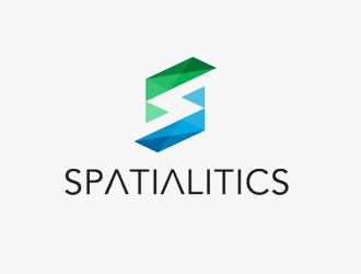 Spatialitics logo design by gilkkj