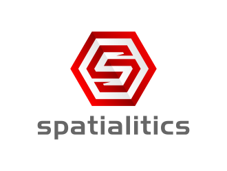 Spatialitics logo design by ekitessar