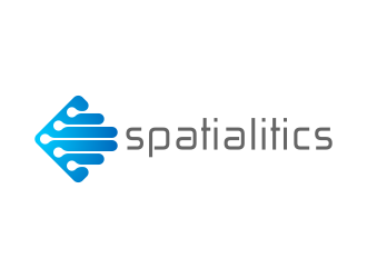 Spatialitics logo design by ekitessar