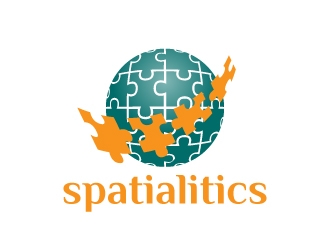 Spatialitics logo design by karjen