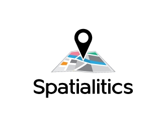 Spatialitics logo design by zakdesign700