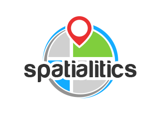 Spatialitics logo design by BeDesign