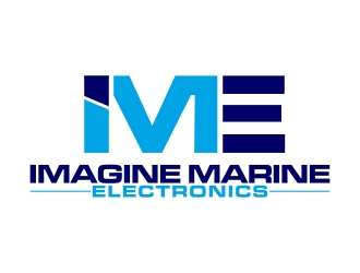 Imagine Marine Electronics logo design by xteel