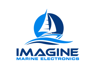 Imagine Marine Electronics logo design by THOR_