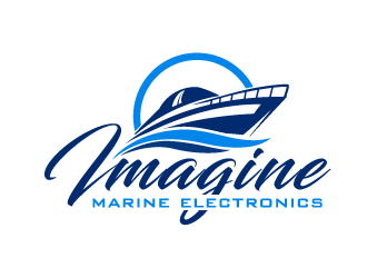 Imagine Marine Electronics logo design by THOR_