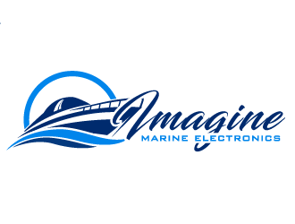 Imagine Marine Electronics logo design by THOR_
