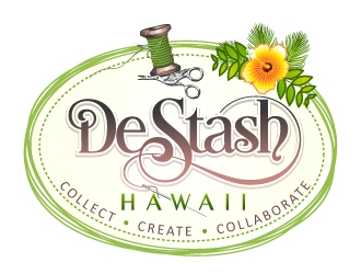 DeStash Hawaii logo design by aRBy