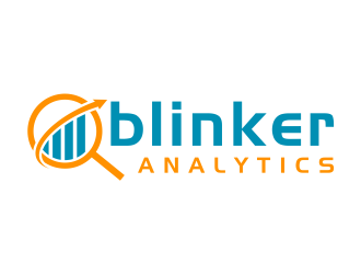 Blinker Analytics logo design by cintoko