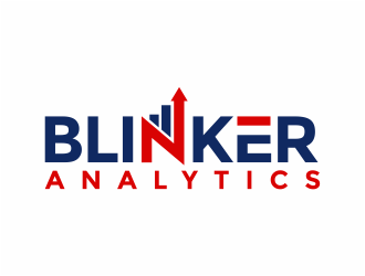 Blinker Analytics logo design by mutafailan