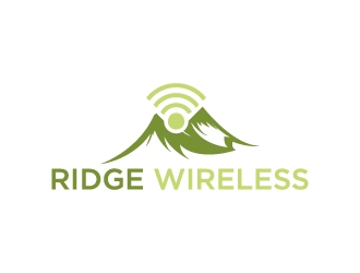 Ridge Wireless logo design by GRB Studio