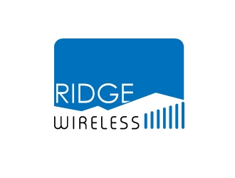 Ridge Wireless logo design by Anzki