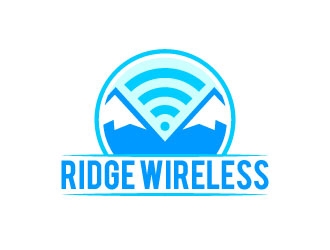 Ridge Wireless logo design by nin0ng