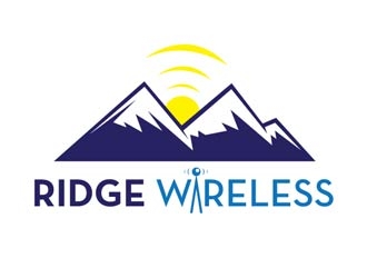 Ridge Wireless logo design by shere